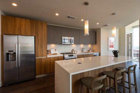 Modern kitchen space